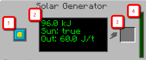 Solar Generator Interface