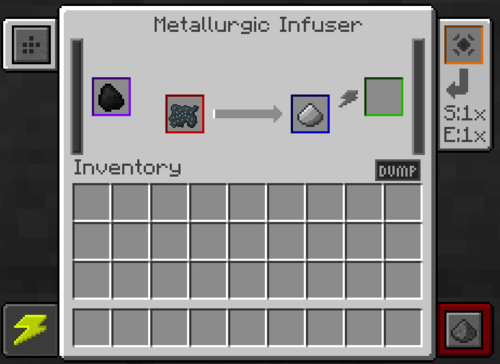 GUI Metallurgic Infuser Enriched Iron to Steel Dust.png