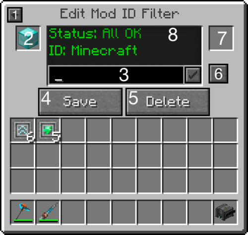 Mod ID Filter GUI